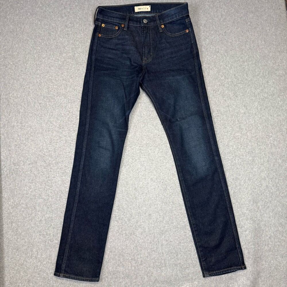 Gap Women's Size 27 Regular Slim Leg HR Harrison Cuffed Denim Jeans